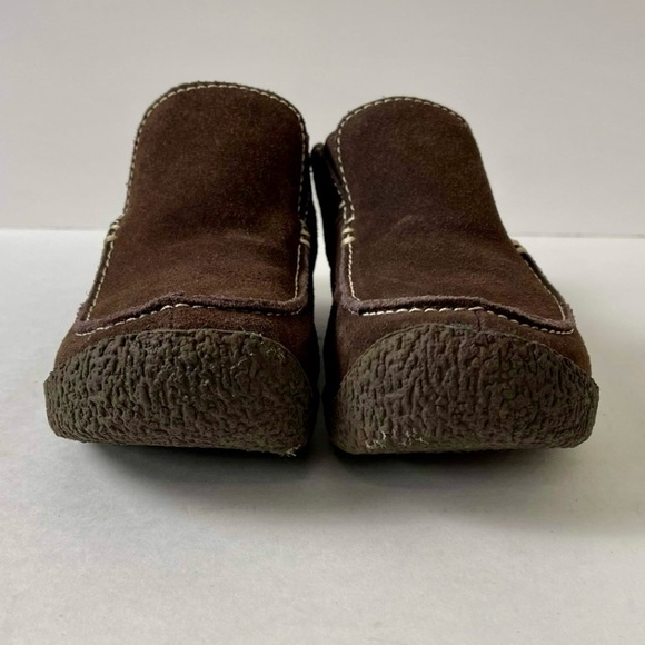 Yellow Box Brown Leather Clogs, Size 6.5 - Picture 2 of 10